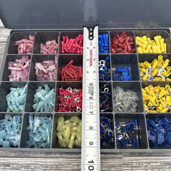 Large assorted terminal set crap style. Quick disconnect. {I} - Picture 9 of 16